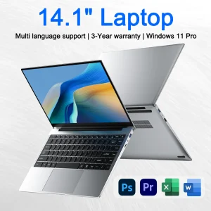 14.1" Ultra-Slim Laptop 16GB RAM 2TB SSD Intel CPU