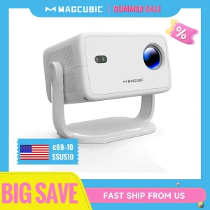 Magcubic Projector WIFI6 360° Portable Home Cinema