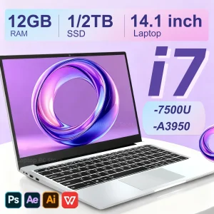 Ultra Slim i7 Laptop Computer 14.1" intel Core