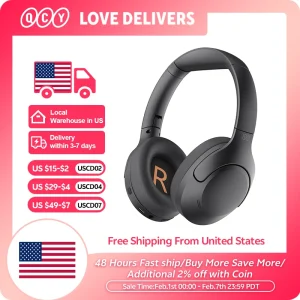 Wireless Headphones Bluetooth 5.4 Hi-Res
