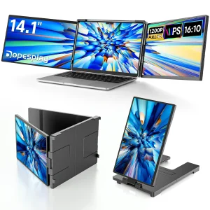 Dopesplay 14.1 to 17.3 inch Triple Screen Extender